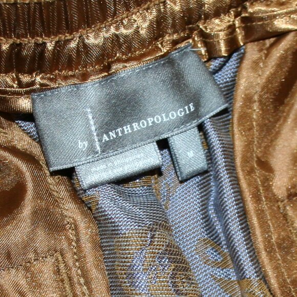 Anthropologie Cargo/Balloon Pant Blue Flower Motif Size M - Picture 7 of 12